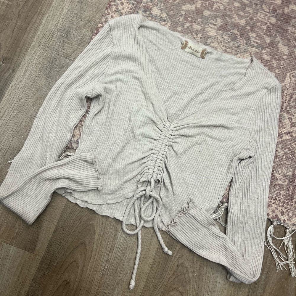 ALTERED STATE LONG SLEEVE TOP